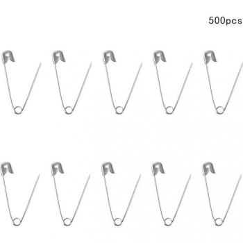 MIUSIE 500pcs DIY Sewing Safety Pin Kit