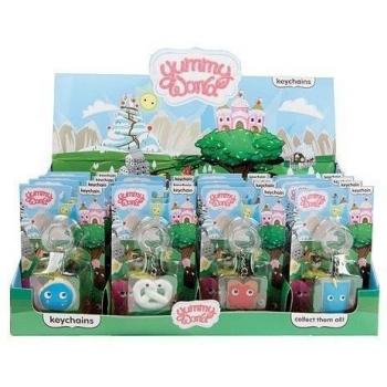 Llaveros Yummy World 4 cm Expositor Wave 2
