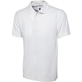 Uneek UC101 Polo Shirt (White) – M