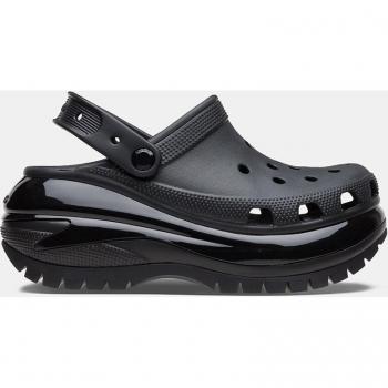 Crocs Women's Mega Crush Platform Sandals, Black, Size 8