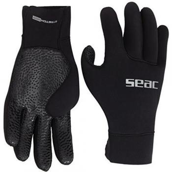 Seac Stretch 500 Guantes de Tiro en Azul (Negro) L