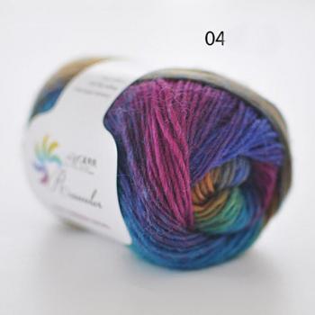 Hilo de Lana Puro 50g – Estambre Teñido para Manualidades