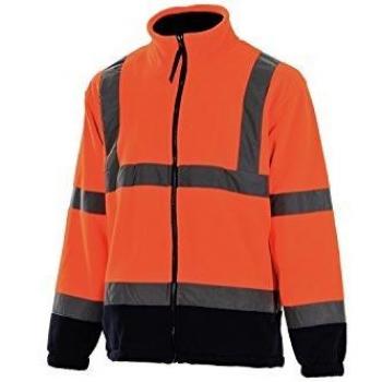 Portwest 2 Tone Hi Vis Fleece Jacket Orange / Navy 3XL