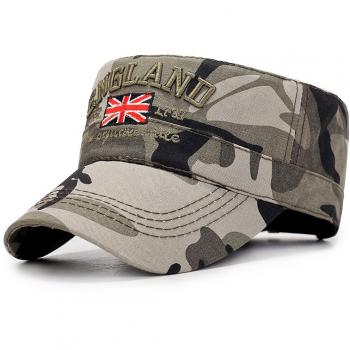 Yooeen Herren‑Mütze im Army‑Style, hochwertige Baumwolle und Stickerei