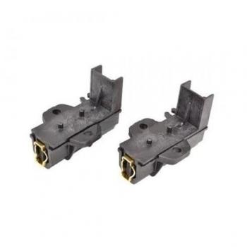 Charbons moteur d'origine Candy/Hoover pour lave-linge (x2) 49028928, 49028900, dimensions 52x40 mm