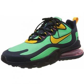 Nike Air Max 270 React Basket Homme 44.5 EU Verde Electro Green Yellow Ochre