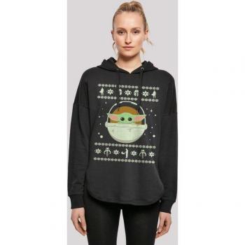 Damen Hoodie F4NT4STIC Star Wars Mundalorian Xmas