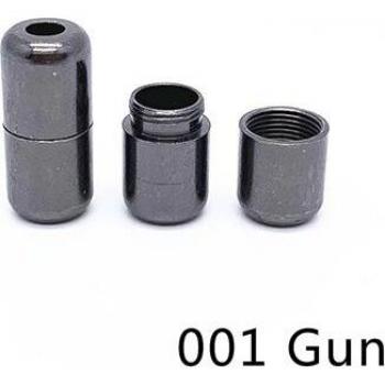 Meetee Set de Hebillas Metálicas 18mm – 10 piezas con Cierre Cordón
