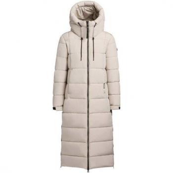 Deria3 Winter Coat – Beige Light by Khujo