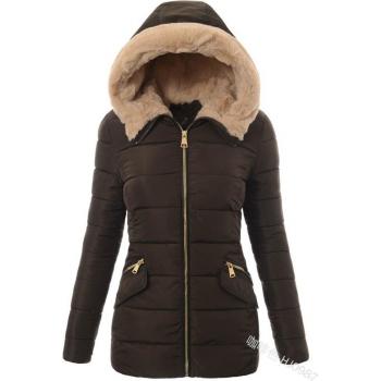Abrigo Largo de Invierno para Señoras con Capucha