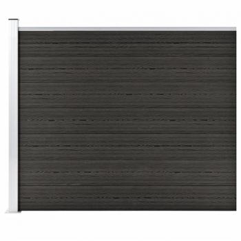 175x146 Grey WPC Panel by VidaXL