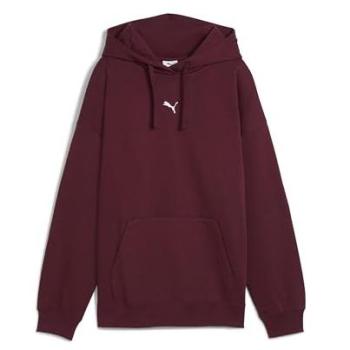 Capucha Roja Puma Essentials Mujer Oversized