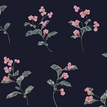 Joules Swanton Floral Midnight Navy Removable Paste the Wall Wallpaper