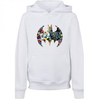F4NT4STIC DC Comics Batman Comicbuch-Logo Sweatshirt Unisex Kinder