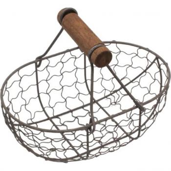 Vintage Iron Wire Mesh Storage Tray