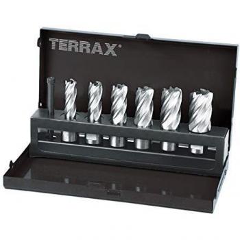 Ruko A108820 Terrax Juego de 7 Piezas con Vástago Weldon de 19 mm