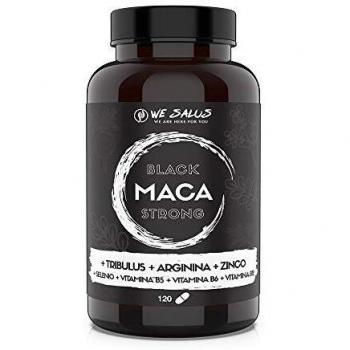 Maca Nera con Tribulus e Arginina | 120 Capsule | We Salus