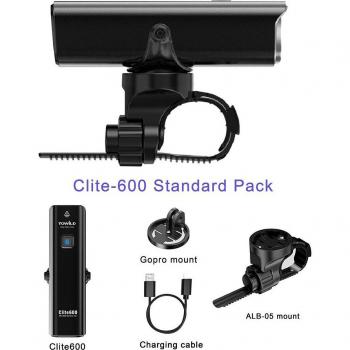 XOSS G/G+ Cycling Odometer with TOWILD CL600 Light