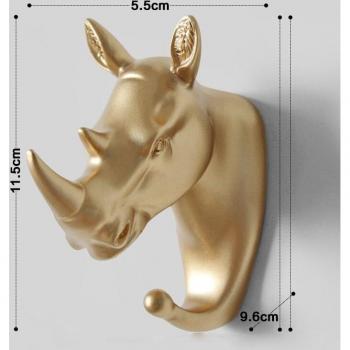 Elephant and Elk Nail-Free Wall Decor