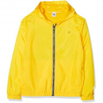 Abrigo de Lluvia Petit Bateau, Amarillo, 5 años Unisex bebé