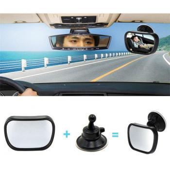 Espejo Retrovisor para Bebés en Asiento Trasero