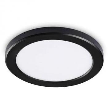AURA 20W Deckenleuchte ⌀220mm Schwarz