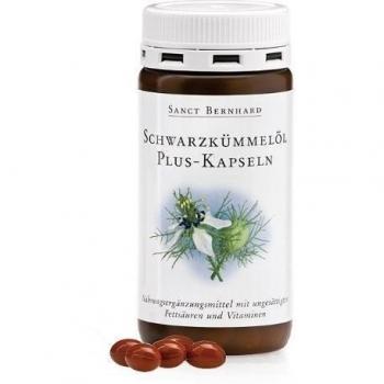 Olio di cumino nero Sanct Bernhard, 180 capsule