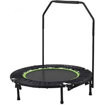 Foldable Black Tunturi Trampoline – One Size, Unisex