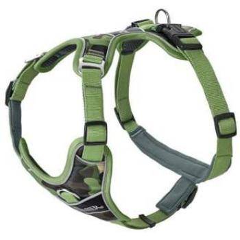 Kit Hunter Pettorina Verde S + Collare e Guinzaglio