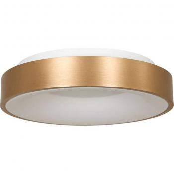 Plafón de techo LED Ringlede 2.700 K Ø 30 cm dorado