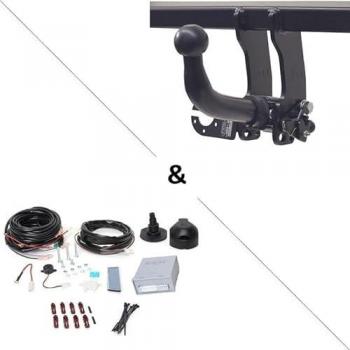Attelage Audi A3 Sportback S-Line (09/04-06/08) + faisceau universel 7 broches