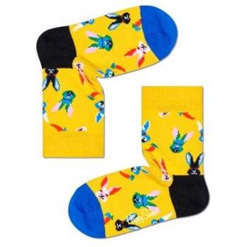 Bas en Coton Biologique pour Kids : Lapin Pâques | Marque Happy Socks