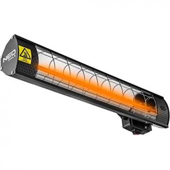 Calefactor Radiante NEO TOOLS 2000 W para Interior y Exterior