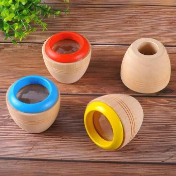 Wooden Multi-Prism Kaleidoscope Educational Toy