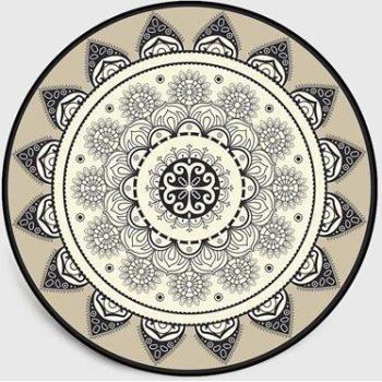 Abstract Geometric Round Area Rug