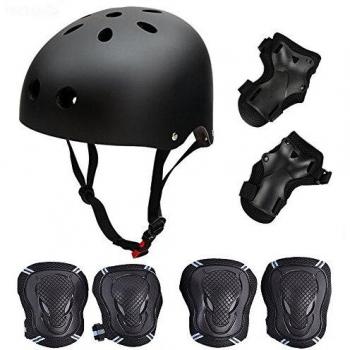 BMX Skate Protection Set with Helmet and Elbow Knee Wrist Pads