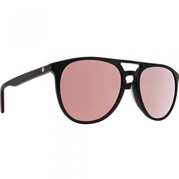 Spy Optic Syndicate Black and Rose Quartz Mirror Lens Sunglasses