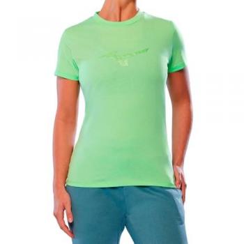 Mizuno Women's Athletic Shorts Sleeve Green XS