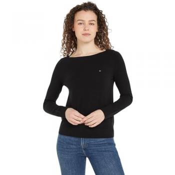 Tommy Hilfiger Pullover WW0WW40099 Schwarz Regular Fit S Damen
