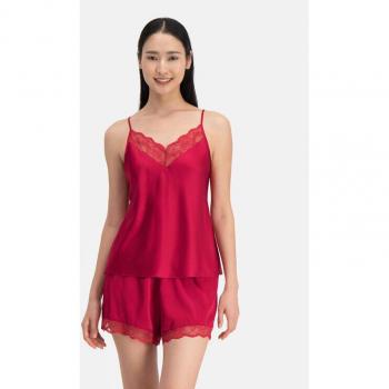 Set Sera Dorina Maglia Pigiama Rosso Regular Fit