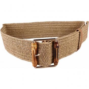 Ceinture tressée en cire pour dames