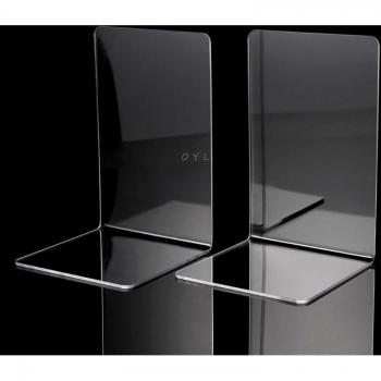Serre‑Livres Élégant Transparent L