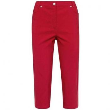 Corsaire Super Stretch Carla – Rouge – Taille 22 – Goldner Fashion