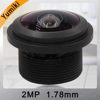 Yumiki 2MP 190-Degree M12 Lens F1:2.0 for Panoramic Cameras