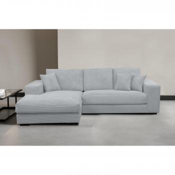 Eden L‑Ecksofa WERK2 – zeitloses Eckdesign, 286 cm Breite, Cordstoff