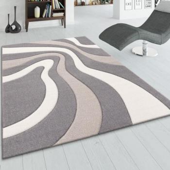 Tapis Moderne Poils Ras 120x170 cm