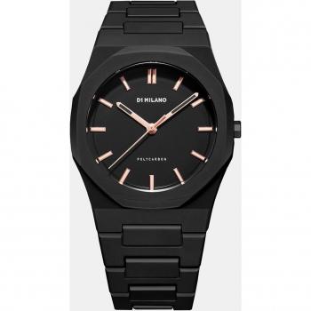 Unisex D1 Milano 40.5mm Polycarbon LED Timepiece