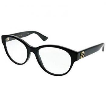 Gucci Optik Rahmen Schwarz Transparent