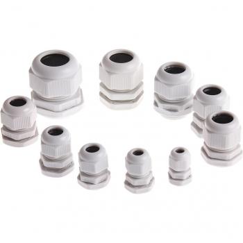 10pcs IP68 PG13.5 Waterproof Cable Gland Connector for 3-6.5mm