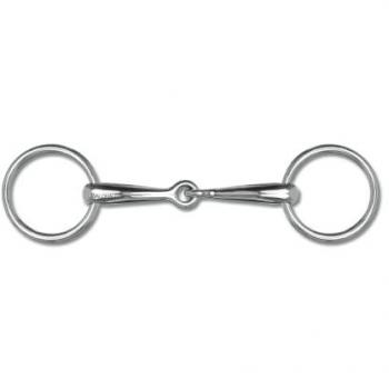 9.5 Waldhausen Pony Snaffle Bit – Stainless Steel, Solid Construction